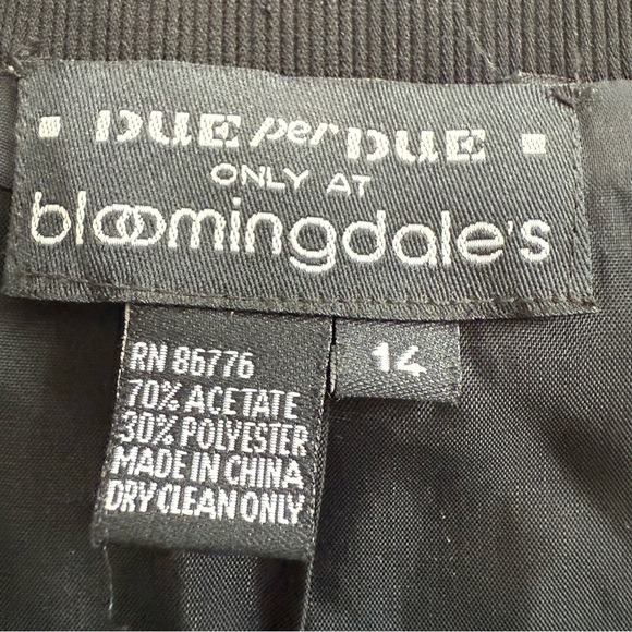 Bloomingdale’s Due per Due Plus Size Black Zip-Up Vest - Picture 3 of 5